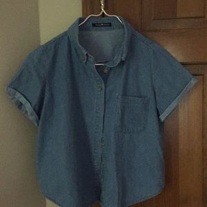 Brandy Melville denim button down